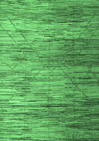 Abstract Emerald Green Modern Rug, abs5277emgrn