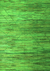 Abstract Green Modern Rug, abs5277grn