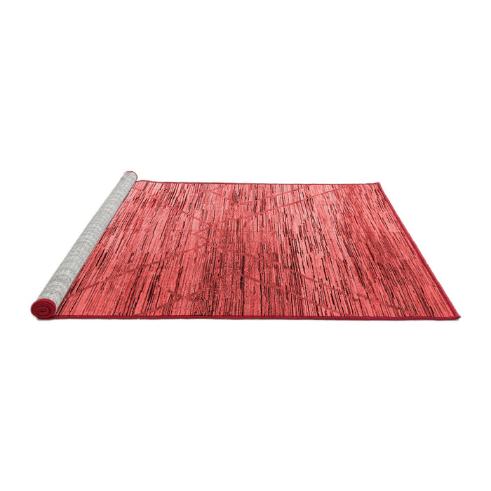 Modern Red Washable Rugs