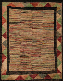 Machine Washable Abstract Night Red Rug, wshabs5278