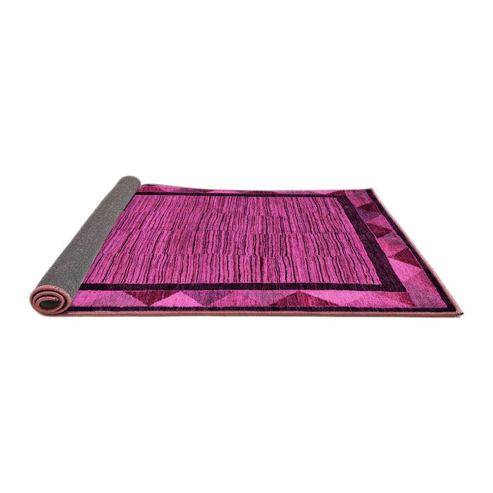 Sideview of Oriental Pink Modern Rug, abs5278pnk