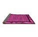 Sideview of Oriental Pink Modern Rug, abs5278pnk