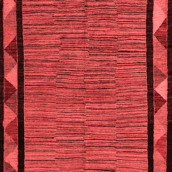 Oriental Red Modern Area Rugs