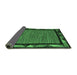 Sideview of Oriental Emerald Green Modern Rug, abs5278emgrn