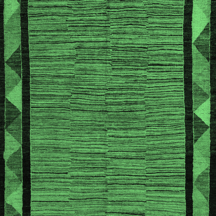 Oriental Emerald Green Modern Rug, abs5278emgrn