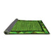 Sideview of Oriental Green Modern Rug, abs5278grn