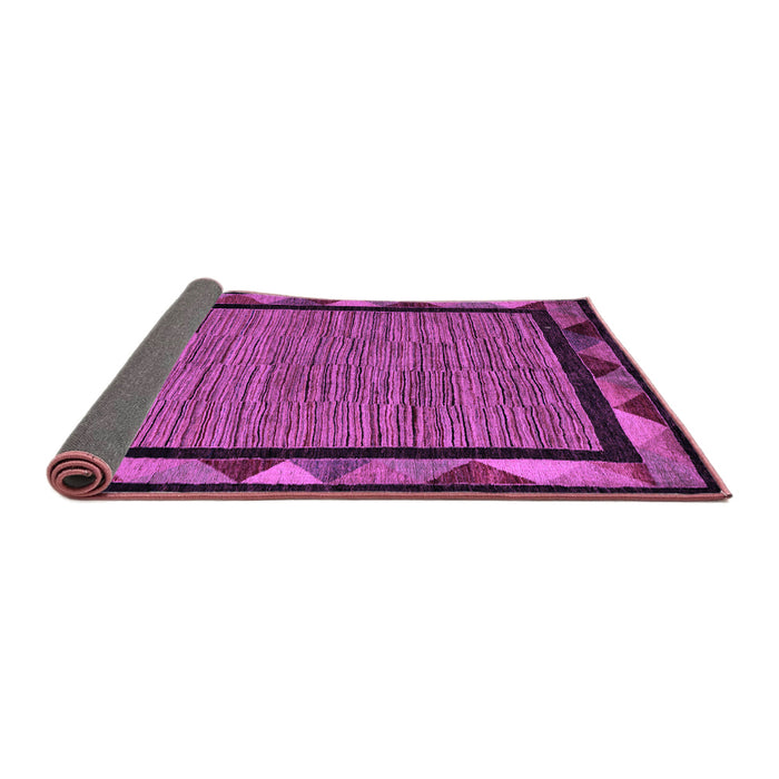 Sideview of Oriental Purple Modern Rug, abs5278pur