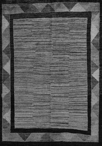 Oriental Gray Modern Rug, abs5278gry