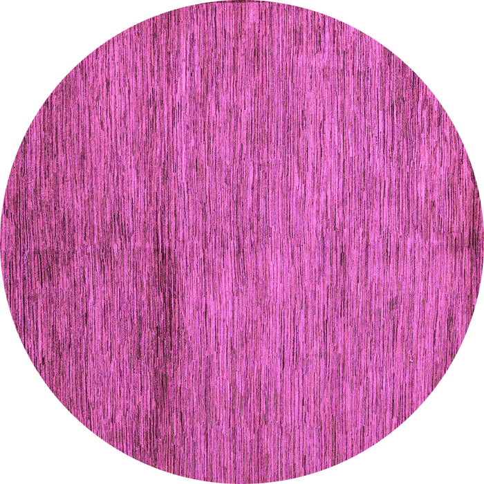 Round Oriental Purple Modern Rug, abs5279pur