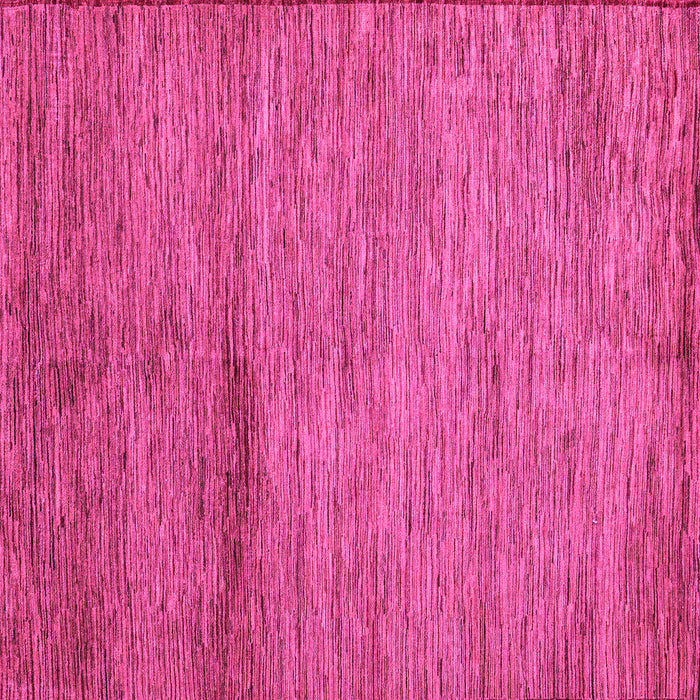 Square Machine Washable Oriental Pink Modern Rug, wshabs5279pnk