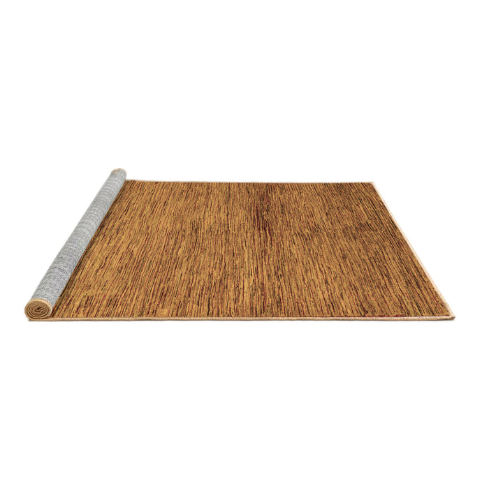 Sideview of Machine Washable Oriental Brown Modern Rug, wshabs5279brn