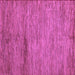 Square Oriental Purple Modern Rug, abs5279pur