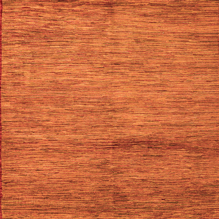 Square Machine Washable Oriental Orange Modern Area Rugs, wshabs5279org