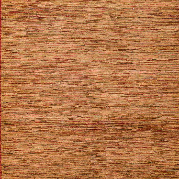 Machine Washable Abstract Orange Rug, wshabs5279