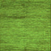 Square Oriental Green Modern Rug, abs5279grn