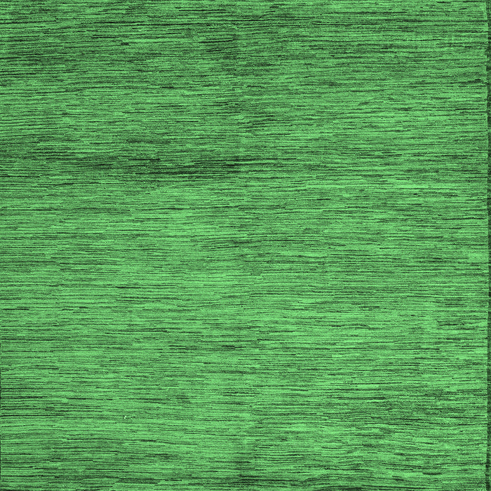Square Oriental Emerald Green Modern Rug, abs5279emgrn