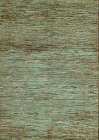 Oriental Light Blue Modern Rug, abs5279lblu