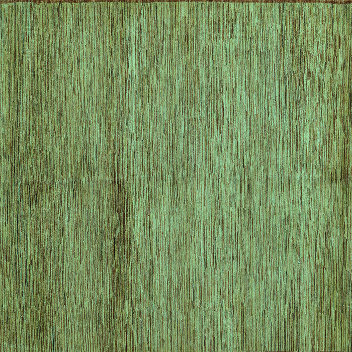 Square Oriental Turquoise Modern Rug, abs5279turq