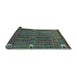 Sideview of Abstract Light Blue Modern Rug, abs527lblu