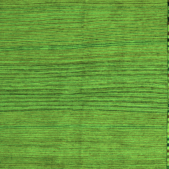 Square Oriental Green Modern Rug, abs5280grn