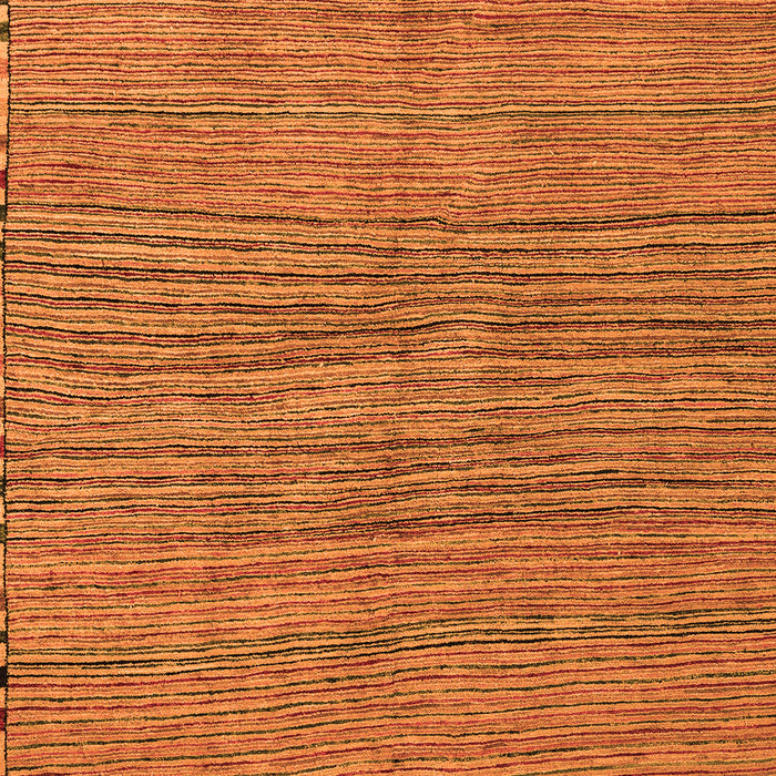 Machine Washable Oriental Orange Modern Area Rugs, wshabs5280org