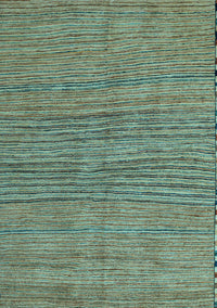 Oriental Light Blue Modern Rug, abs5280lblu