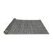 Sideview of Oriental Gray Modern Rug, abs5280gry