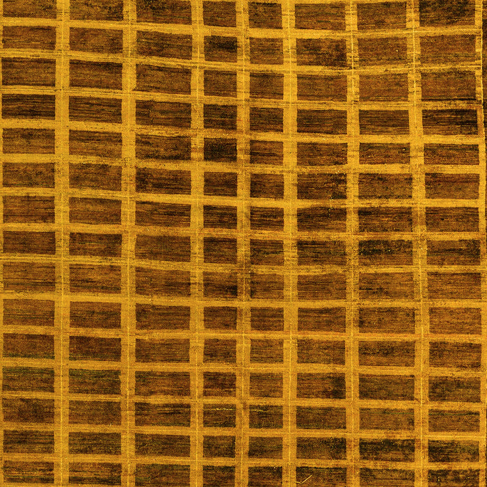 Oriental Yellow Modern Rug, abs5281yw