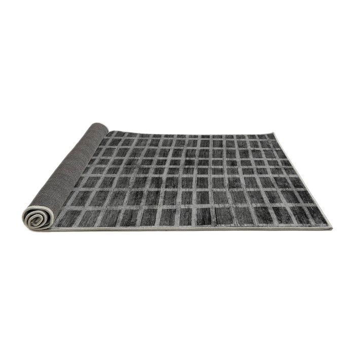 Sideview of Oriental Gray Modern Rug, abs5281gry