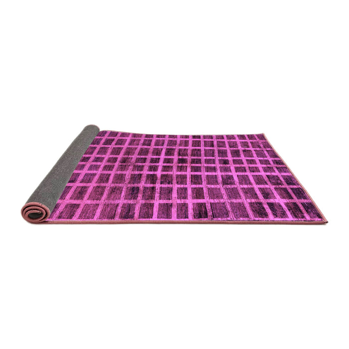 Sideview of Oriental Purple Modern Rug, abs5281pur
