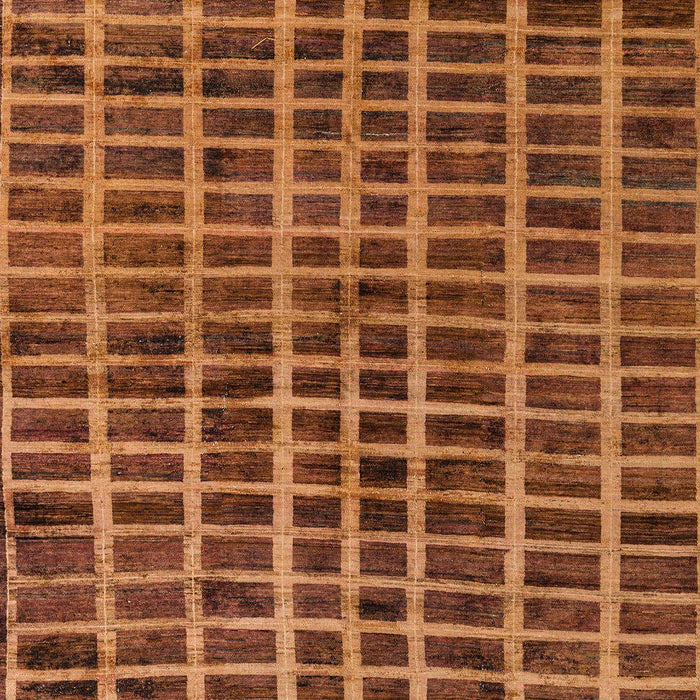 Abstract Saffron Red Oriental Rug, abs5281