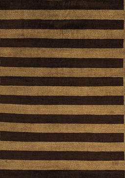 Abstract Brown Modern Rug, abs5282brn