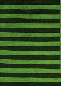 Abstract Green Modern Rug, abs5282grn