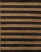 Abstract Light Brown Modern Rug, abs5282