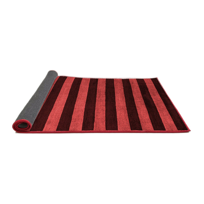 Abstract Red Modern Area Rugs