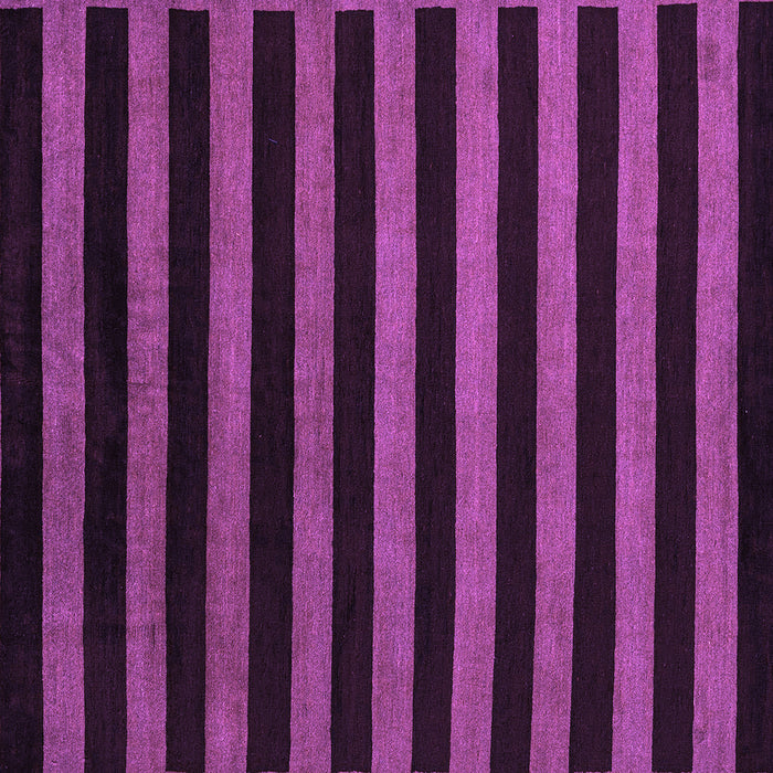 Square Machine Washable Abstract Purple Modern Area Rugs, wshabs5282pur