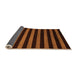 Sideview of Abstract Orange Modern Rug, abs5282org