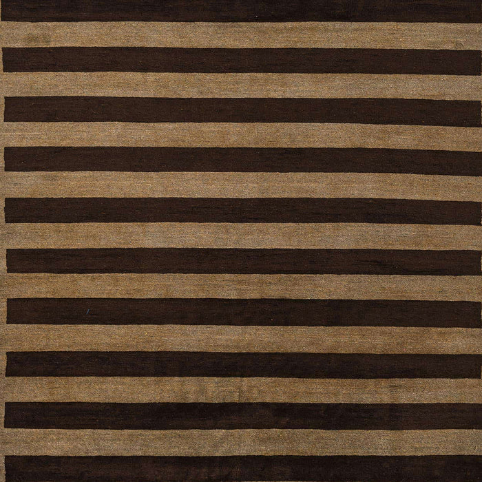 Square Abstract Light Brown Modern Rug, abs5282