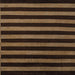 Square Abstract Light Brown Modern Rug, abs5282