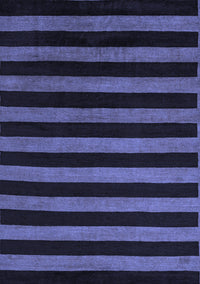 Abstract Blue Modern Rug, abs5282blu