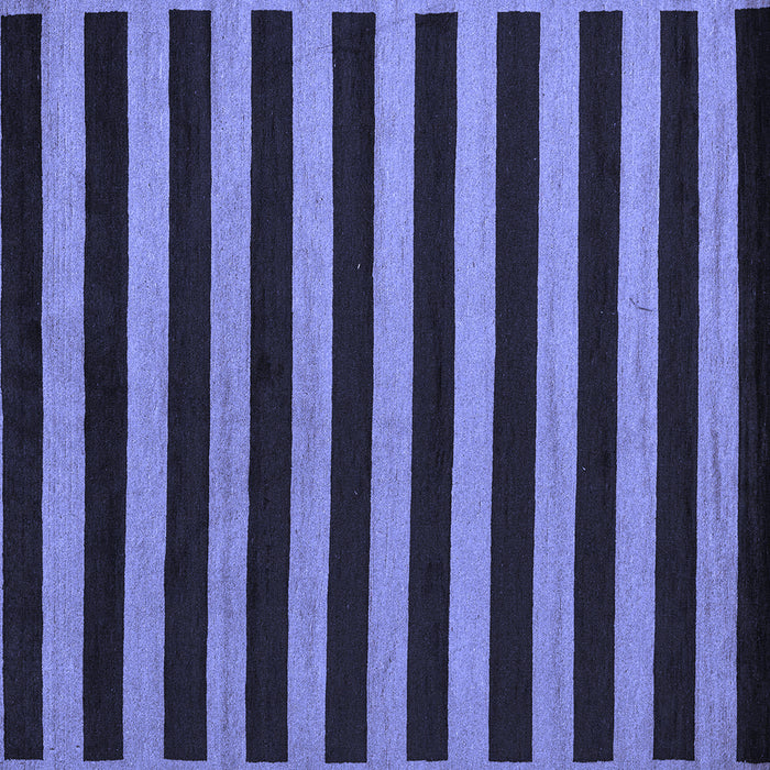 Square Abstract Blue Modern Rug, abs5283blu