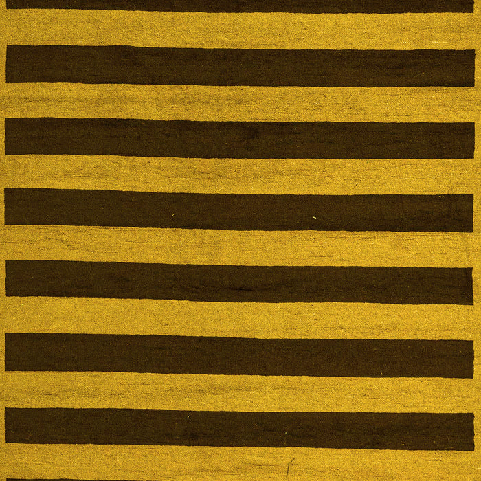Abstract Yellow Modern Rug, abs5283yw
