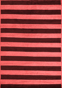 Abstract Red Modern Rug, abs5283red