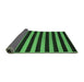 Sideview of Abstract Emerald Green Modern Rug, abs5283emgrn