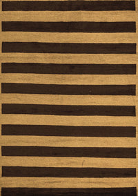 Abstract Brown Modern Rug, abs5283brn