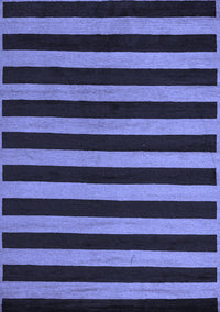 Abstract Blue Modern Rug, abs5283blu