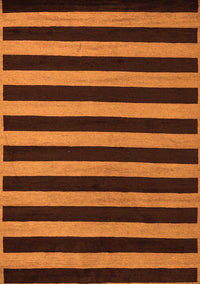 Abstract Orange Modern Rug, abs5283org