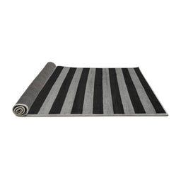 Sideview of Abstract Gray Modern Rug, abs5283gry