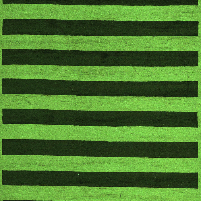 Machine Washable Abstract Green Modern Area Rugs, wshabs5283grn
