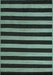 Abstract Light Blue Modern Rug, abs5283lblu